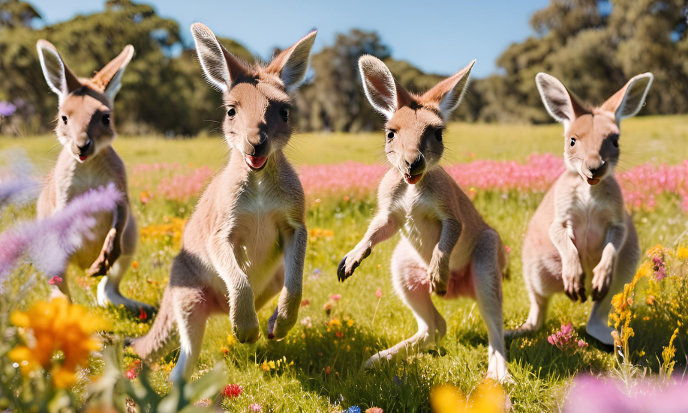 baby kangoroos
