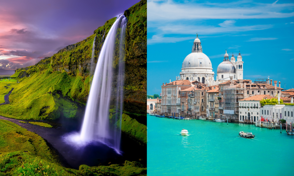 Iceland and Venice