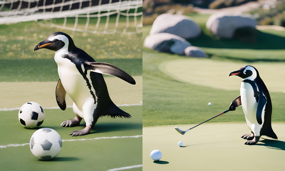 soccer and golf