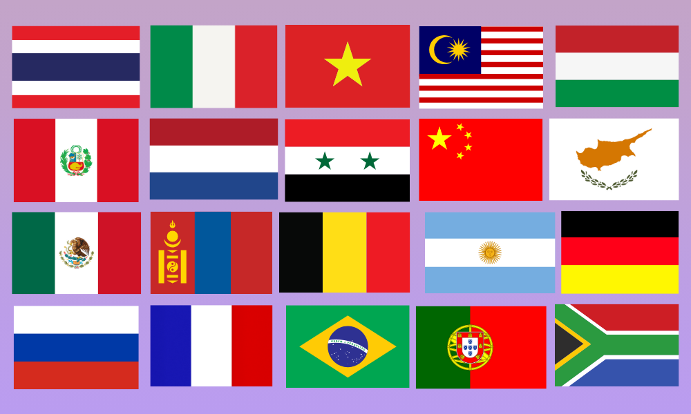 Country flags