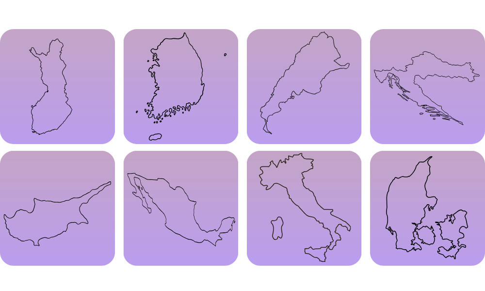 country outline trivia