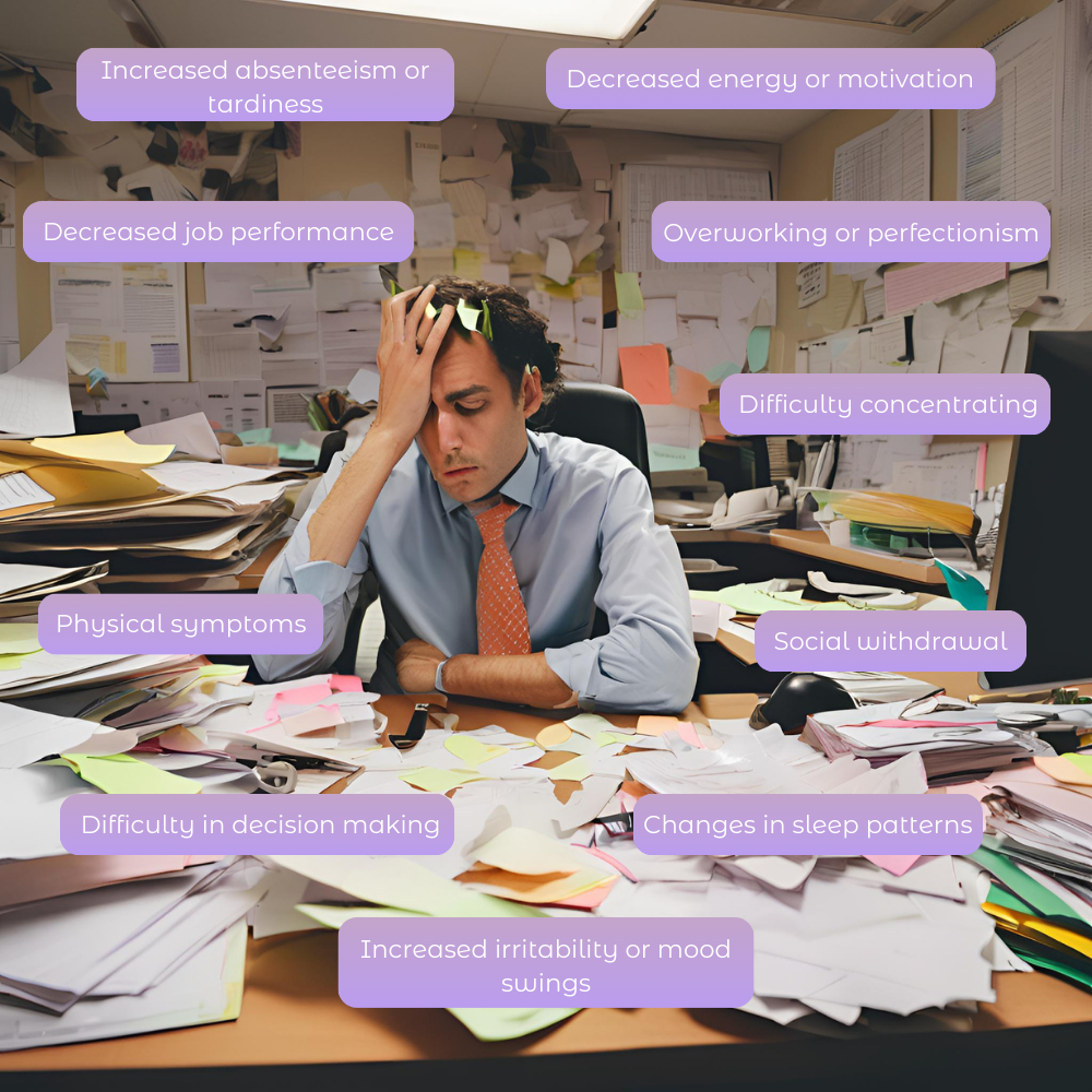 Signs of Depression or Anxiety in the Workplace