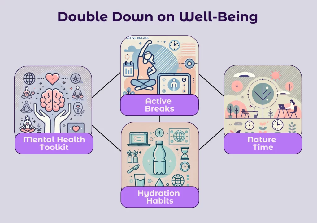 Remote Work Best Practices well-being