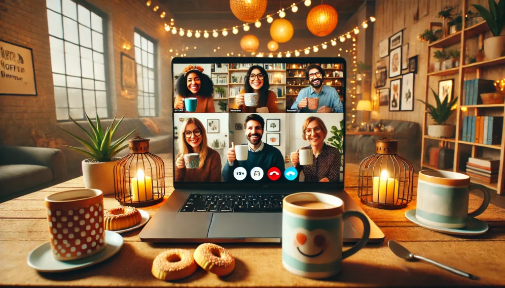 Virtual Coffee Chats as Trust Team Building Activities for Virtual Teams