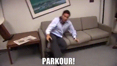 Parkour office olympic discipline