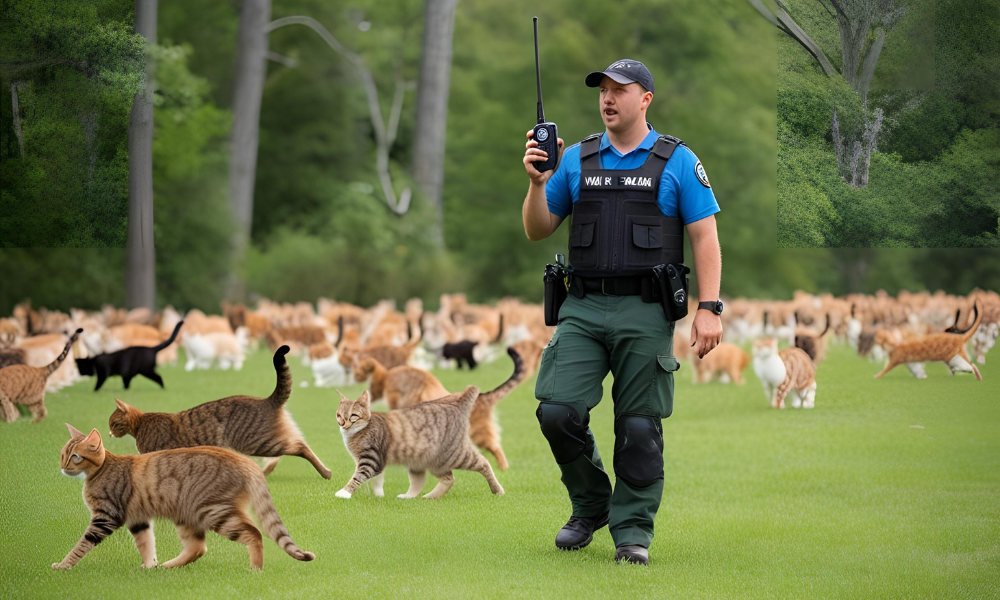 Team Building for Large Groups herd cats—with walkie-talkies